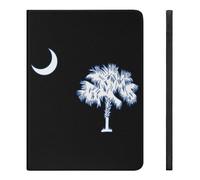 South Carolina Flag Compatible with iPad Protective Case with Pen Holder Book Style