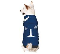 South Carolina Flag Dog Clothes for Small Dogs - Cute Small Dog Hoodie, for Small Medium Dogs Cats