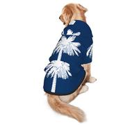 South Carolina Flag Dog Hoodie for Medium and Large Dogs â€“ Soft Polyester Pet Clothes, Suitable for All Seasons