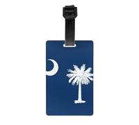 South Carolina Flag Luggage Labels For Suitcase Durable Identifiers Bag Labels For Easy Bag Recognition Travel Essentials