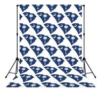 South Carolina Flag Map Print Photography Backdrop 5x7ft Photo Backdrop Curtain Washable Photography Background For Studio