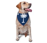 South Carolina Flag Stylish Pet Scarf for Dogs