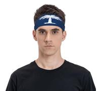 South Carolina Flag Unisex Sports Sweatband Headband, Breathable and Moisture, Suitable Running Cycling Yoga Waiting for Sports.