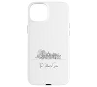 South Carolina Home Black Skyline Travel Art Souvenir Case for iPhone 15 Plus