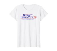 South Carolina Lizard Man Cryptid Value Graphic T-Shirt, Women, White, XS