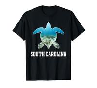 South Carolina Loggerhead Sea Turtle Wildlife Coastal Ocean Value Graphic T-Shirt