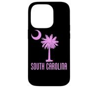 SOUTH CAROLINA PALMETTO TREE FLAG SC CRESENT MOON Case for iPhone 14 Pro