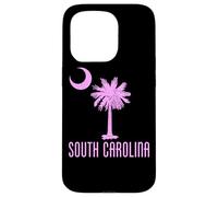 SOUTH CAROLINA PALMETTO TREE FLAG SC CRESENT MOON Case for iPhone 15 Pro