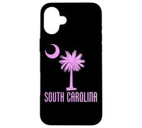 SOUTH CAROLINA PALMETTO TREE FLAG SC CRESENT MOON Case for iPhone 16 Plus