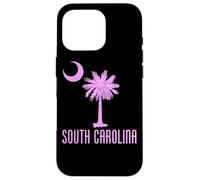 SOUTH CAROLINA PALMETTO TREE FLAG SC CRESENT MOON Case for iPhone 16 Pro
