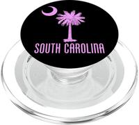 SOUTH CAROLINA PALMETTO TREE FLAG SC CRESENT MOON PopSockets PopGrip for MagSafe