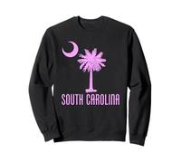SOUTH CAROLINA PALMETTO TREE FLAG SC CRESENT MOON Sweatshirt