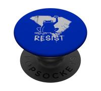 South Carolina Resist Frog Protest No Kings Day PopSockets Adhesive PopGrip