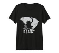 South Carolina Resist Frog Protest No Kings Day Premium T-Shirt