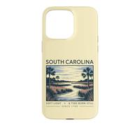 South Carolina Soft Light & Tide-Born Still Since 1788 Case for iPhone 15 Pro Max