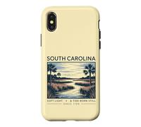 South Carolina Soft Light & Tide-Born Still Since 1788 Case for iPhone X/XS