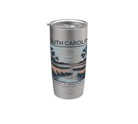 South Carolina Soft Light & Tide-Born Still Since 1788 Stainless Steel Insulated Tumbler