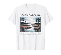 South Carolina Soft Light & Tide-Born Still Since 1788 T-Shirt