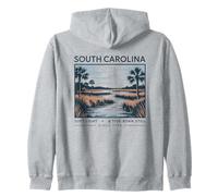 South Carolina Soft Light & Tide-Born Still Since 1788 Zip Hoodie