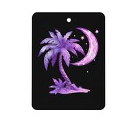 South Carolina State Flag Tree And Moon Car Air Freshener Hanging Car Incense Chip Diffuser Scented Decor for Car Interior Accessories White-style