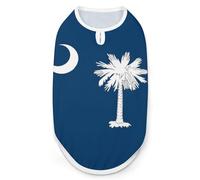 South Carolina State Flag Versatile Dog Vests for Dogs And Cats - Full Print Pet Vest S