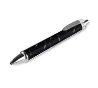 South Carolina Text Art Ballpoint Pens 0.5mm Fine Black Ink Retractable Writing Rollerball Pen for Home Office