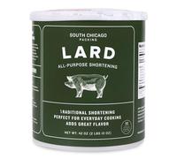 South Chicago Packing Traditonal LARD Shortening, 42 Ounces, Specialty Baking Shortening and Cooking Fat