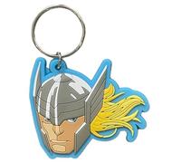 South Coast Jewellery Thor Avengers Superhero Marvel Keyring Keychain 2D Rubber Bag Pencil Case Charm Pendent Zip Accessory