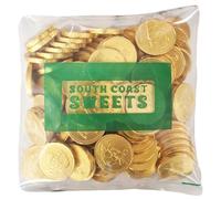 South Coast SweetsⓇ - Pirate Gold Milk Chocolate Coins - 100 coins