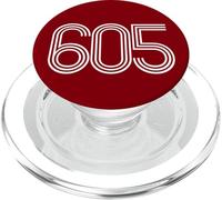 South Dakota 605 Mount Rushmore American Area Code Graphic PopSockets PopGrip for MagSafe