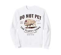 South Dakota Christmas Custer State Park Funny Bison Sweatshirt