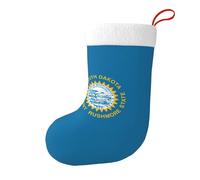 South Dakota Flag Christmas Stocking - Festive Holiday Stocking with Vibrant Print Design, fit for Xmas Decor