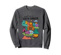South Dakota Icons Mount Rushmore Adventure Sweatshirt
