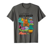 South Dakota Icons Mount Rushmore Adventure T-Shirt