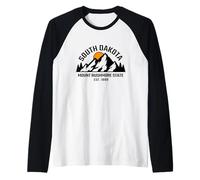 South Dakota - Mount Rushmore State - Outdoors - Classic Raglan Baseball Tee