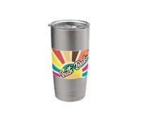 South Dakota Pride Retro State Design Map Art Vibes Stainless Steel Insulated Tumbler