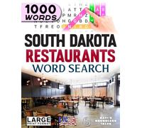 South Dakota Restaurants Word Search: Large Print