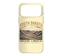 South Dakota Sharp Silence & Timeless Sky Vintage Landscape Case for iPhone 17 Pro Max