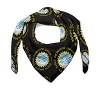 South Dakota State Flag Women's Novelty Bandanas Lightweight Square Head Scarf Versatile Satin Scarves for Neck Hair Bag
