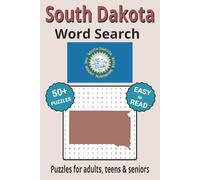 South Dakota Word Search Puzzle Book: Search with Easy to Read Print about South Dakota cities, wildlife, plant life and more| 6x9 inches, 110 pages | ... Gifts for Vacations, Holidays & Free Times