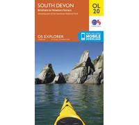 Ordnance Survey Explorer OL 20 South Devon Map, Orange One Size