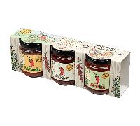 South Devon Chilli Farm 3 Preserve Gift Pack 3 x 250g