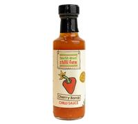 South Devon Chilli Farm Cherry Bomb Chilli Sauce | Medium Heat, Gluten Free, Vegan Friendly | 100% Home Grown Chillies | Versatile Fruity Flavour with a Tingle of Heat