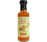 South Devon Chilli Farm Peruvian Chilli Sauce | Made from Fresh Aji Red Chillies- Peruvian Chilli with Plenty of Lemony Flavour - Heat Rating 6/10-100ml Bottle (Single)