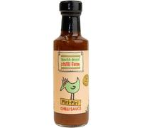South Devon Chilli Farm Piri Piri Sauce | Made from Fresh Red Chillies- An Irresistible and Addictive Classic Lemony and Salty, Savoury Sauce - Heat Rating: 3/10-100ml Bottle (Single)