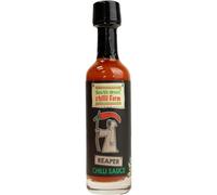 South Devon Chilli Farm Reaper Chilli Sauce | Our Hottest Sauce, Containing the Sought After Carolina Reaper - Heat Rating 12/10 - Pocket Sized 50ml Bottle (Single)