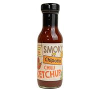 South Devon Chilli Farm | Smoky Chipotle Chilli Ketchup, Homegrown, Gluten free, Vegetarian and Vegan friendly, Medium Heat, Delicious dipping, For Chilli lovers, 280g