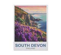 South Devon England，Paper Jigsaw Puzzle 1000 Pieces Adult Toys Decompression Game（50x70cm）-FD36
