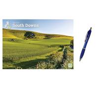 South Downs A4 Calendar 2026 + EXCLUSIVE LIMITED EDITION PEN