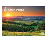 South Downs A4 Calendar 2027, Wall Calendars, Month To View, Travel, Gift
